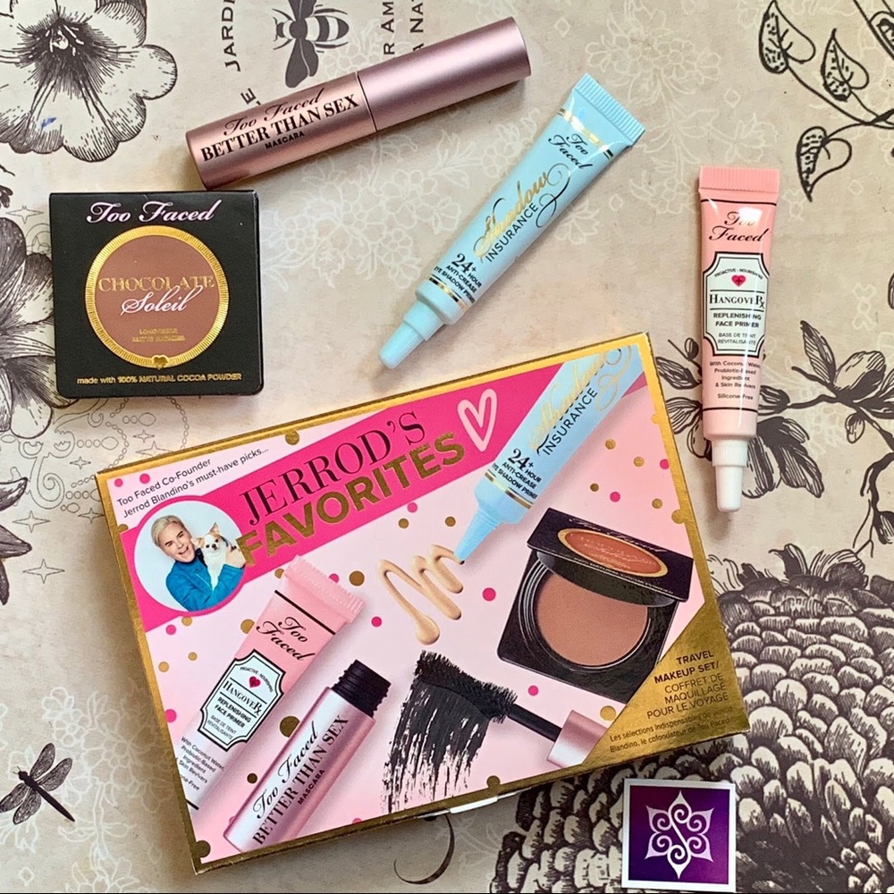 Too faced 4-pc Jerrods Favorites